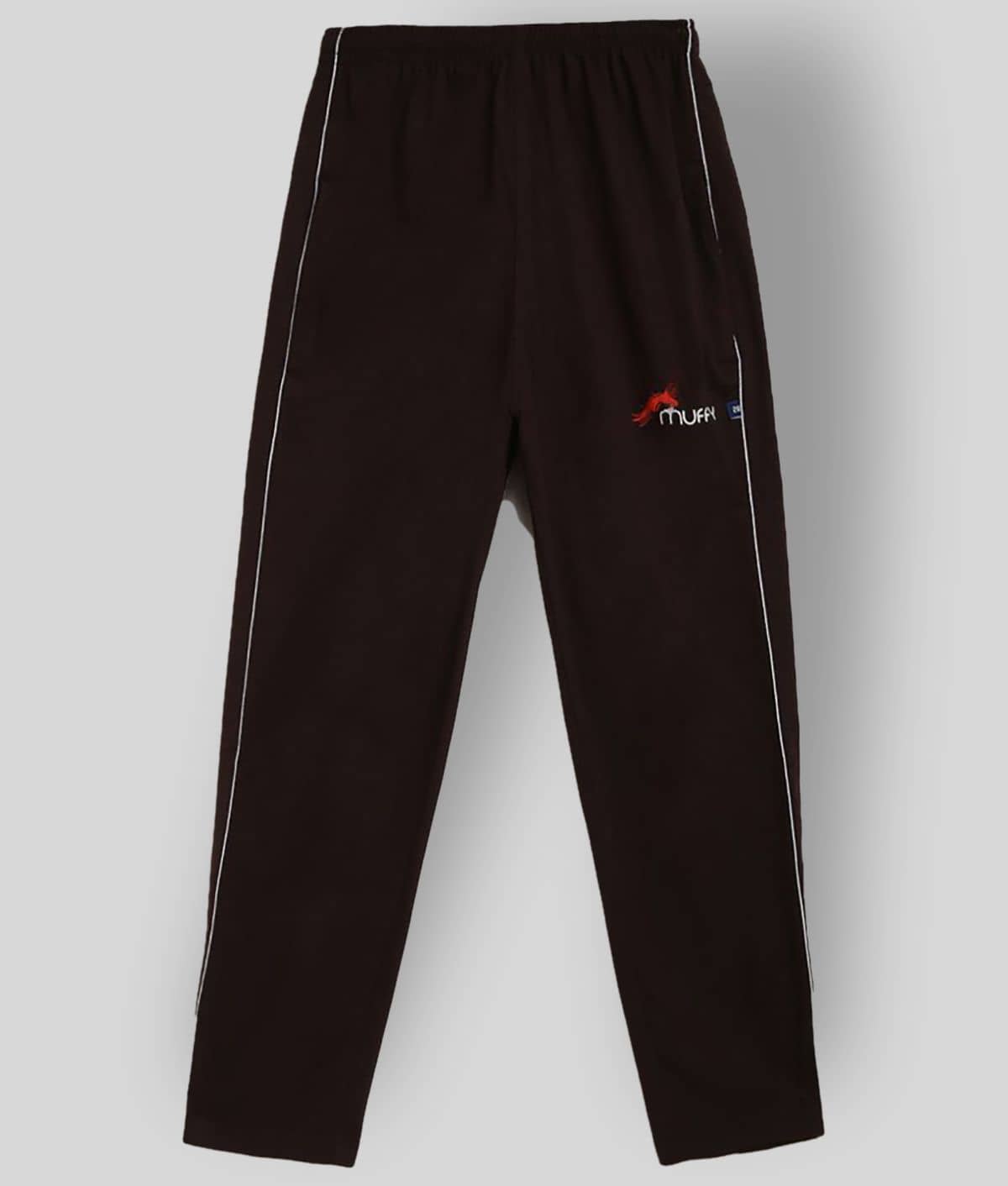 Muffy Pack of 1 Boys Cotton Trackpant ( Brown ) - Track Pants | Buy online on ZillyBuy