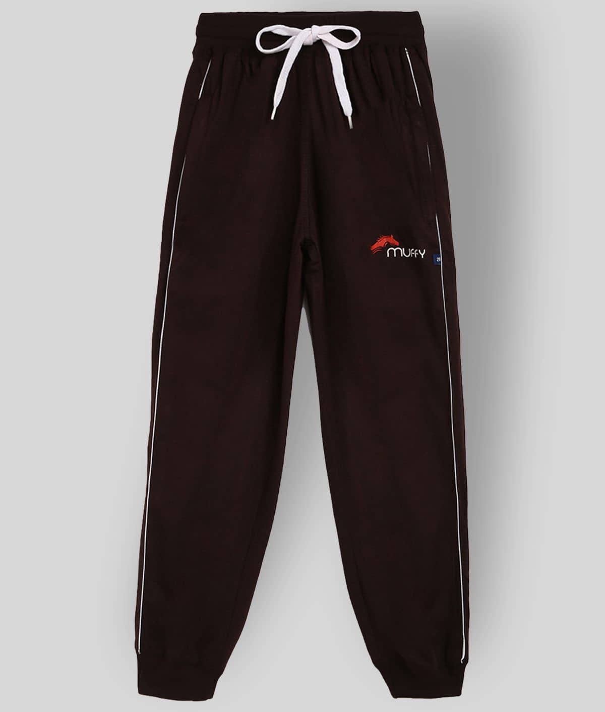 Muffy Pack of 1 Boys Cotton Trackpant ( Brown ) - Track Pants | Buy online on ZillyBuy