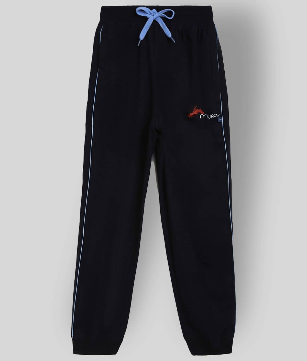 Muffy Pack of 1 Boys Cotton Trackpant ( Navy ) - Track Pants | Buy online on ZillyBuy