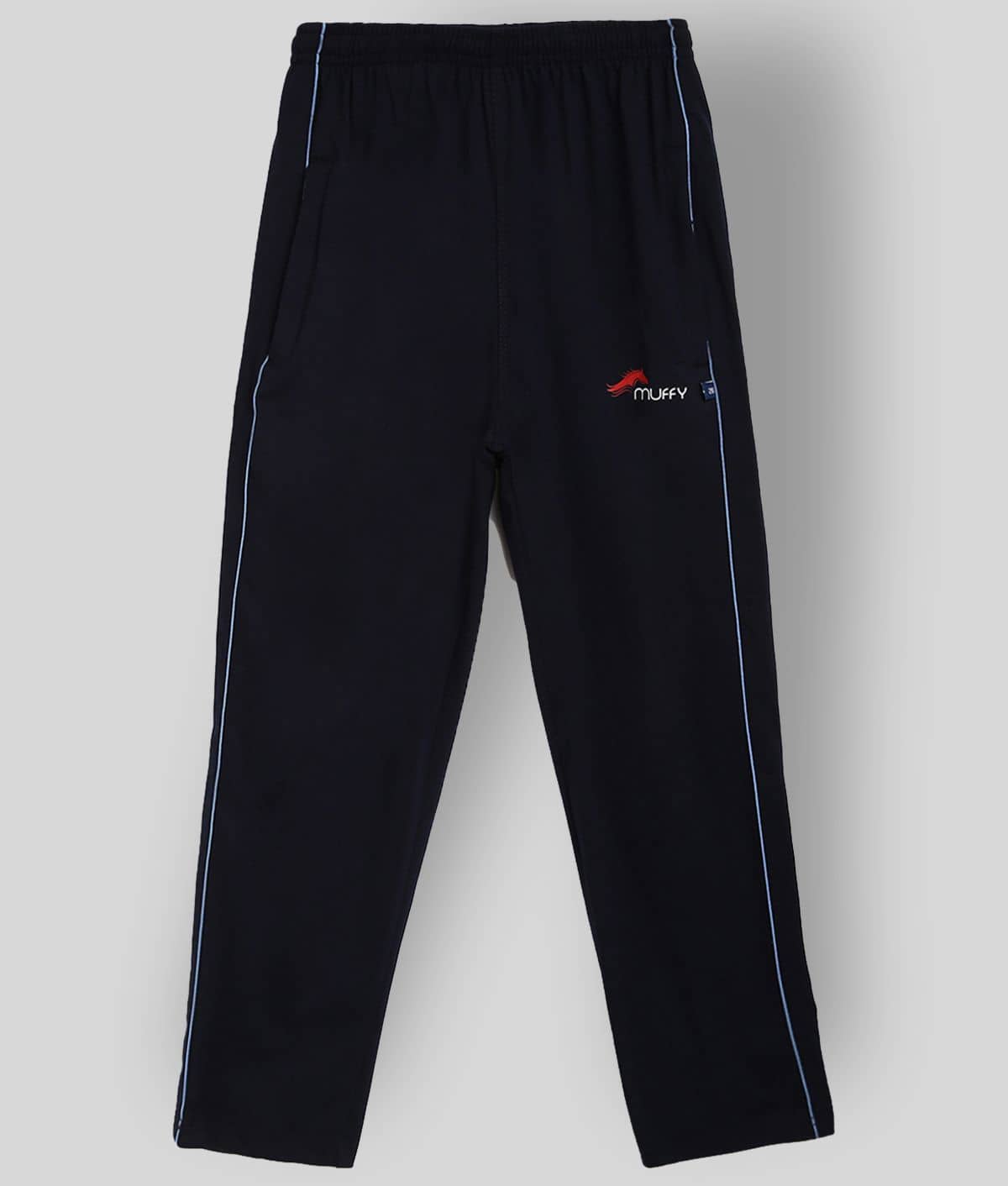 Muffy Pack of 1 Boys Cotton Trackpant ( Navy ) - Track Pants | Buy online on ZillyBuy