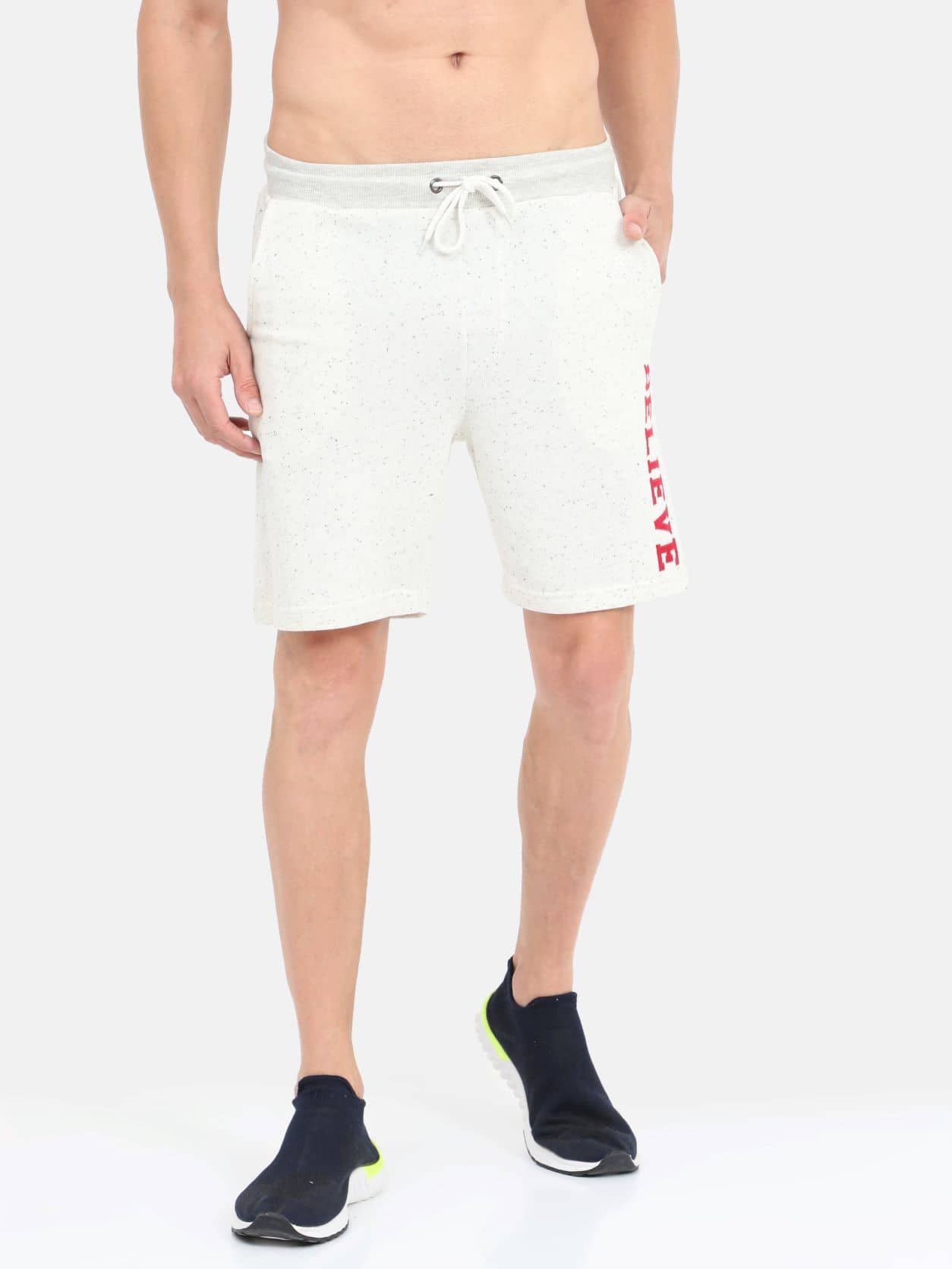 Ardeur - White Cotton Blend Men's Shorts ( Pack of 1 ) - Shorts | Buy online on ZillyBuy