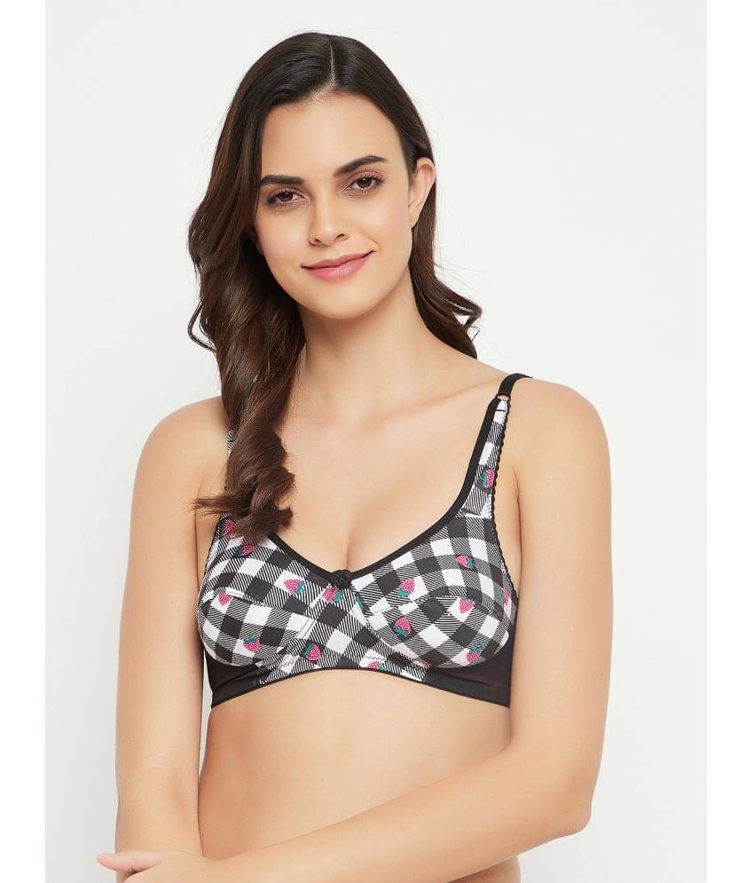     			Clovia Cotton Non Padded Women's Everyday Bra ( Black )