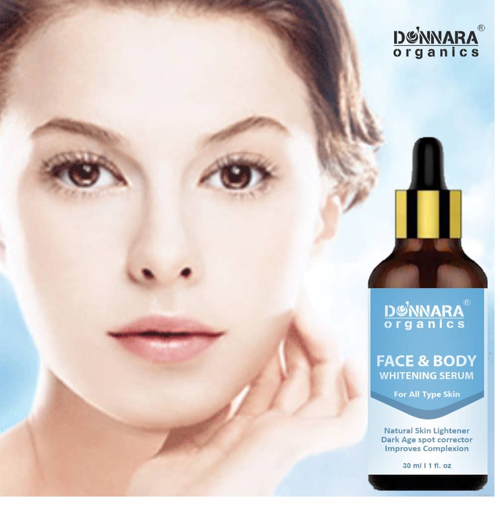 Donnara Organics - Face and Body Whitening Serum ( Pack of 1 ) of 30 ML