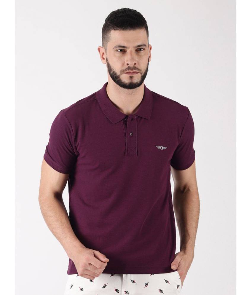 Force NXT Pack of 1 Cotton Regular Fit Solid Half Sleeves Men's Polo T Shirt ( Maroon ) Force NXT Pack of 1 Cotton Regular Fit Solid Half Sleeves Men's Polo T Shirt ( Maroon )