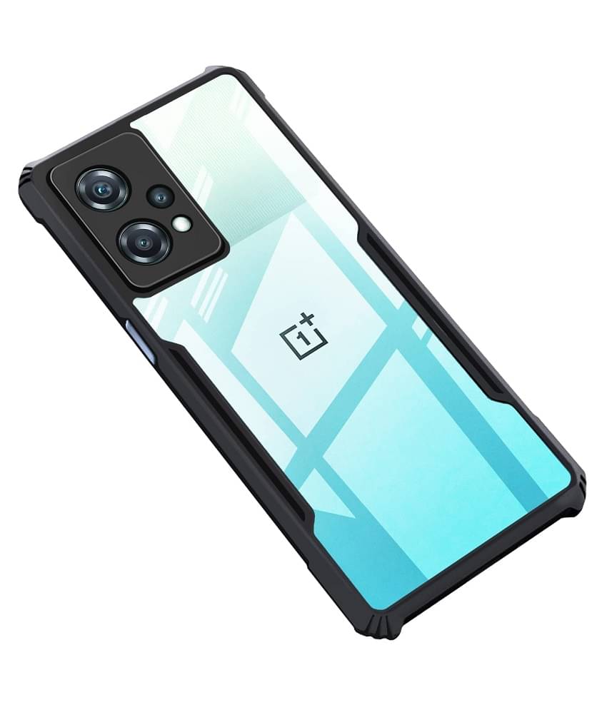     			JMA - Transparent Rubber Bumper Cases Compatible For Oneplus Nord Ce 2 Lite 5G ( Pack of 1 )