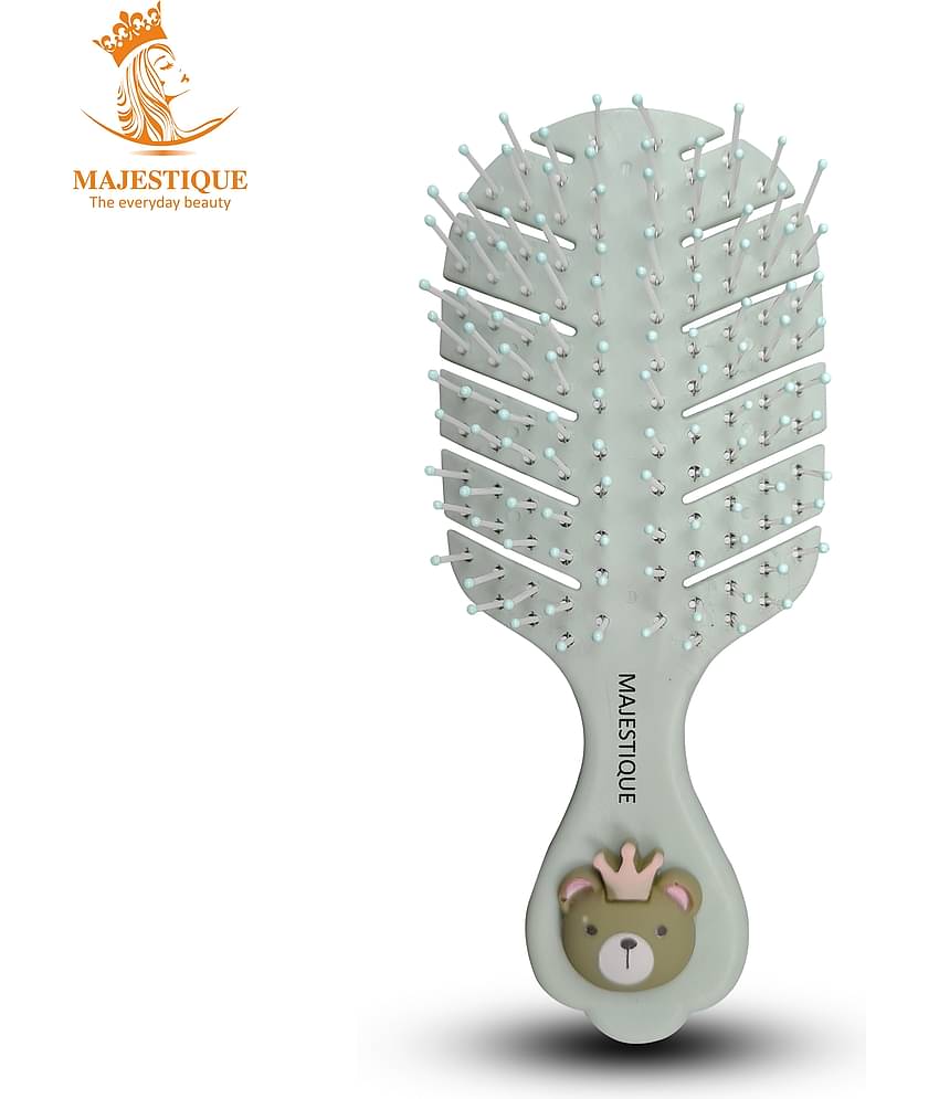 Majestique Detangling Baby Hair Brush, Detangling Brush for Baby Kids, Women - Color May Vary