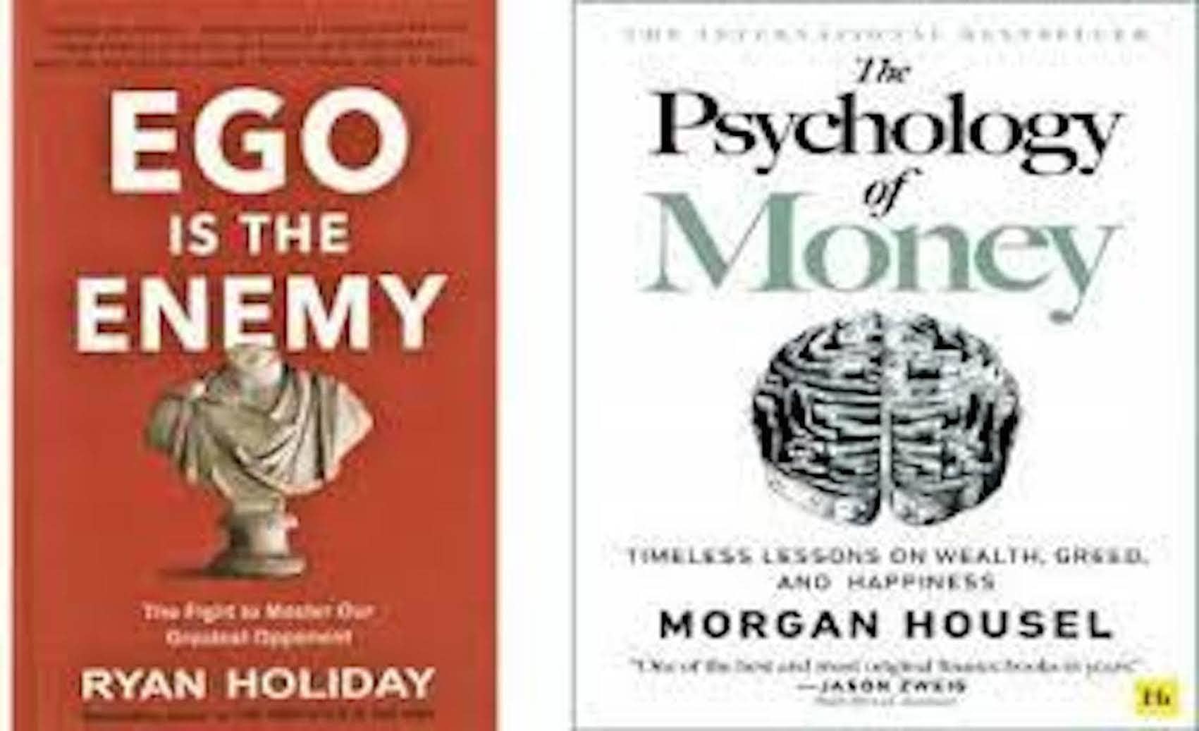 Bestseller Books + Combo Of Ego Is The Enemy + The Psychology Of Money + Ryan Holday + Morgan Housel  (Paperback, Morgan Housel, Ryan Holiday)