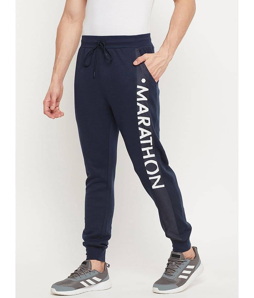 Duke - Blue Cotton Blend Men's Joggers ( Pack of 1 )