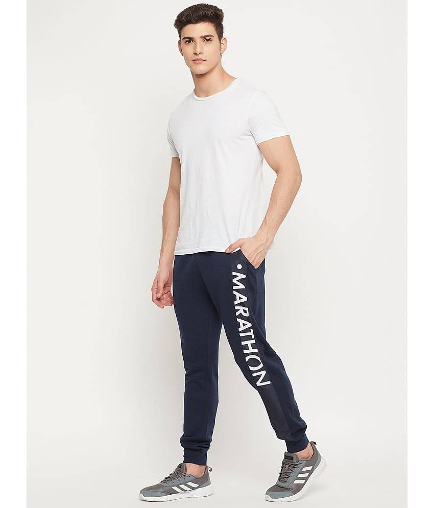 Duke - Blue Cotton Blend Men's Joggers ( Pack of 1 )