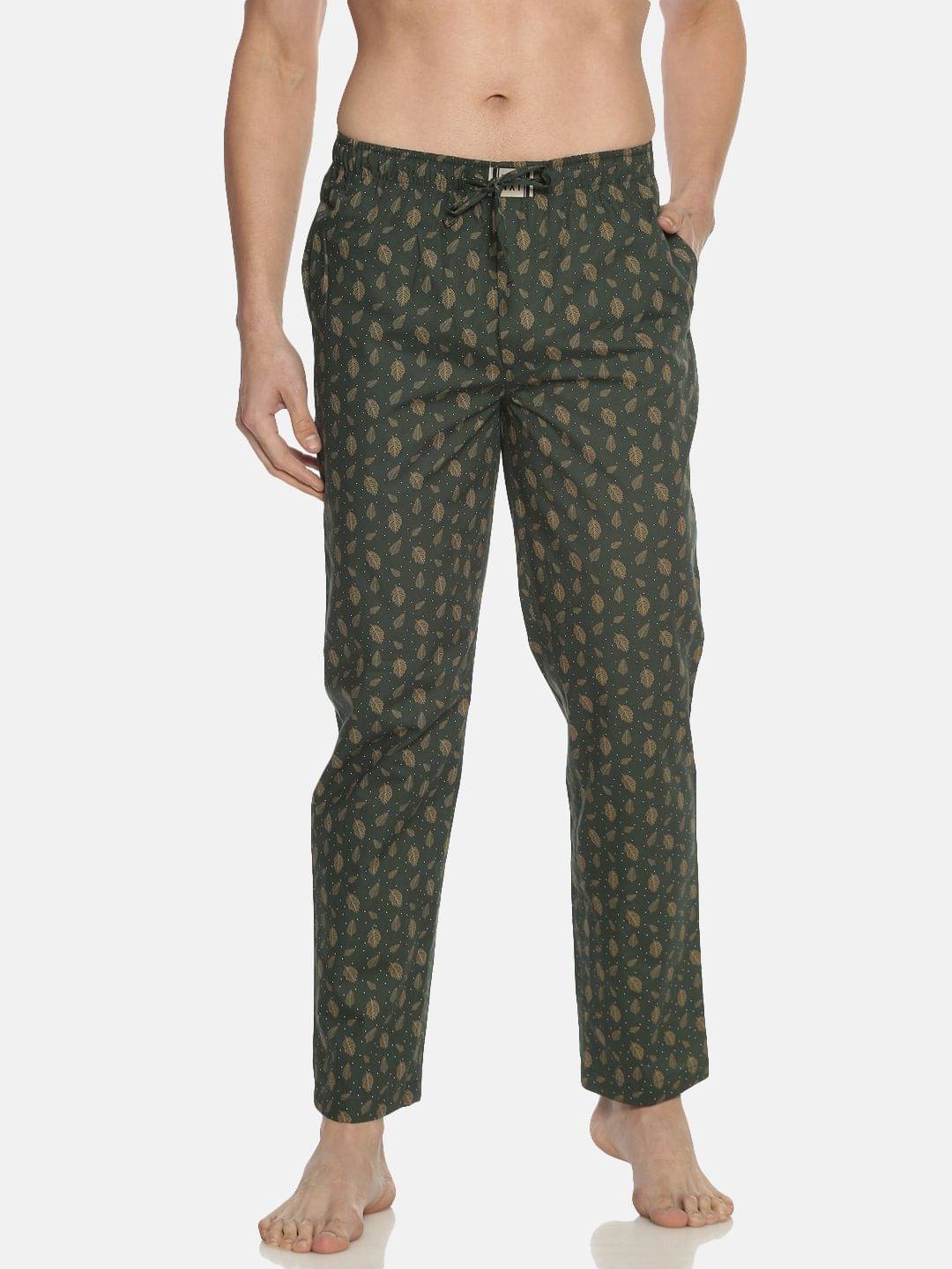     			Force NXT Pack of 1 Pyjama For Men's ( Green )