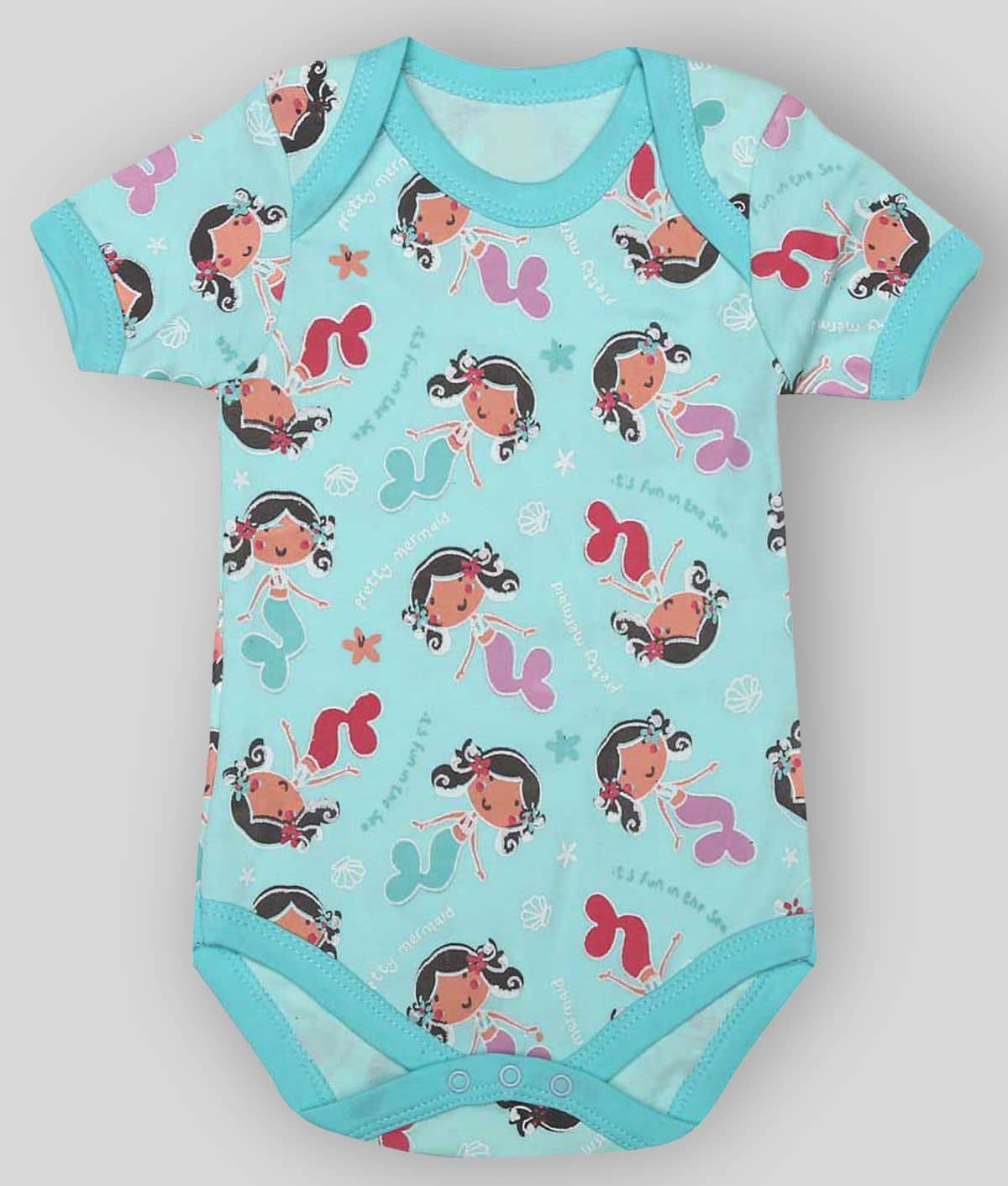 KABOOS Pack of 1 Baby Boys Cotton Bodysuit ( Multicolor )