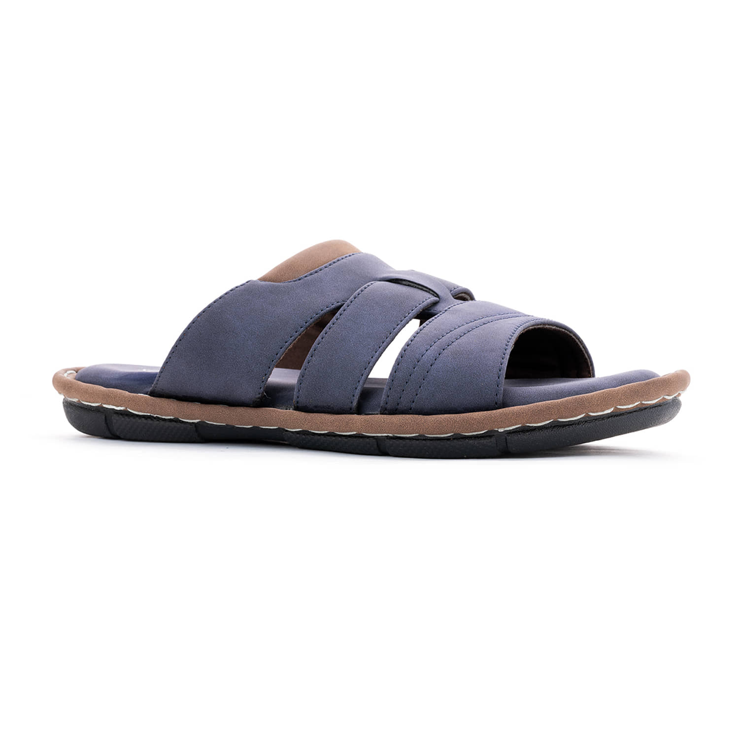KHADIM - Blue Men's Slide Flip Flop
