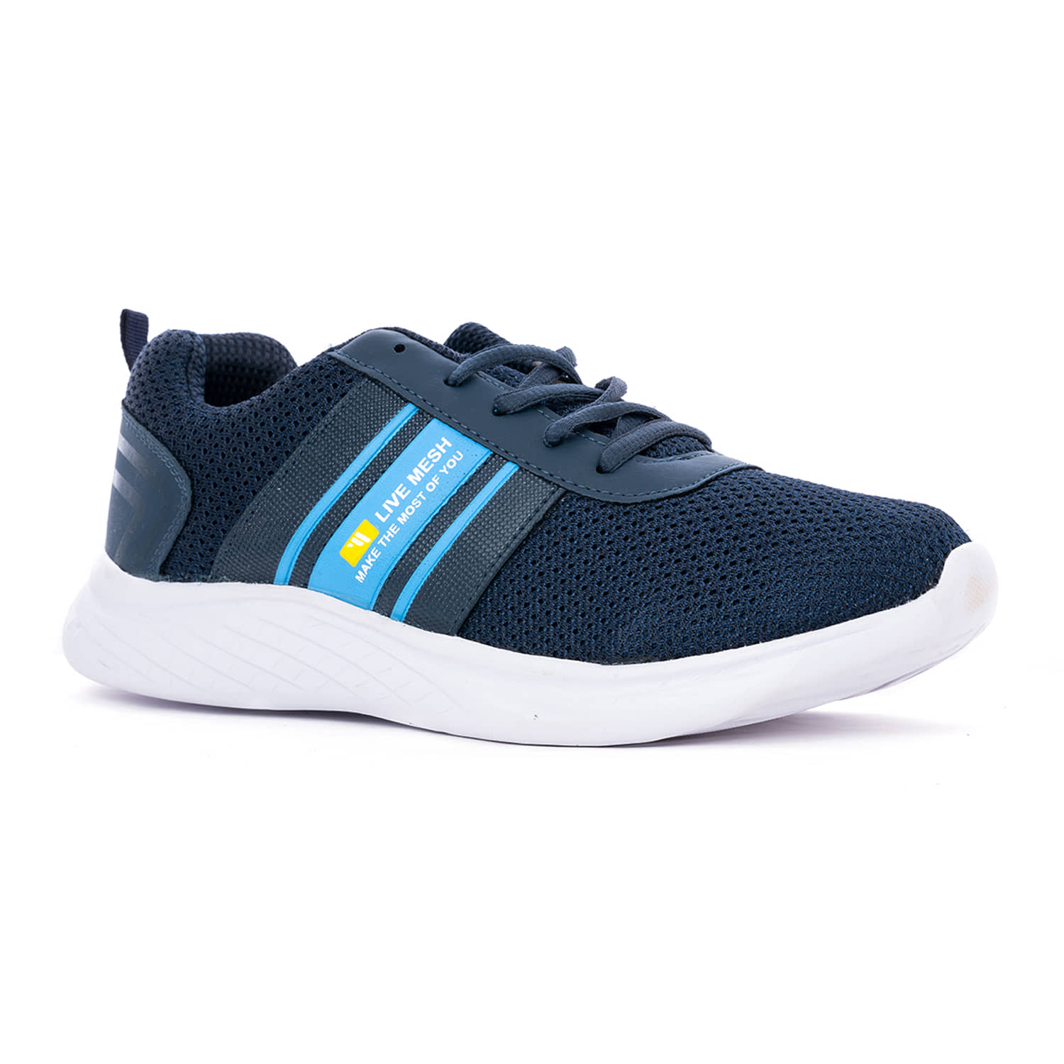 KHADIM - Navy Men's Sports Running Shoes - Sports Shoes | Buy online on ZillyBuy