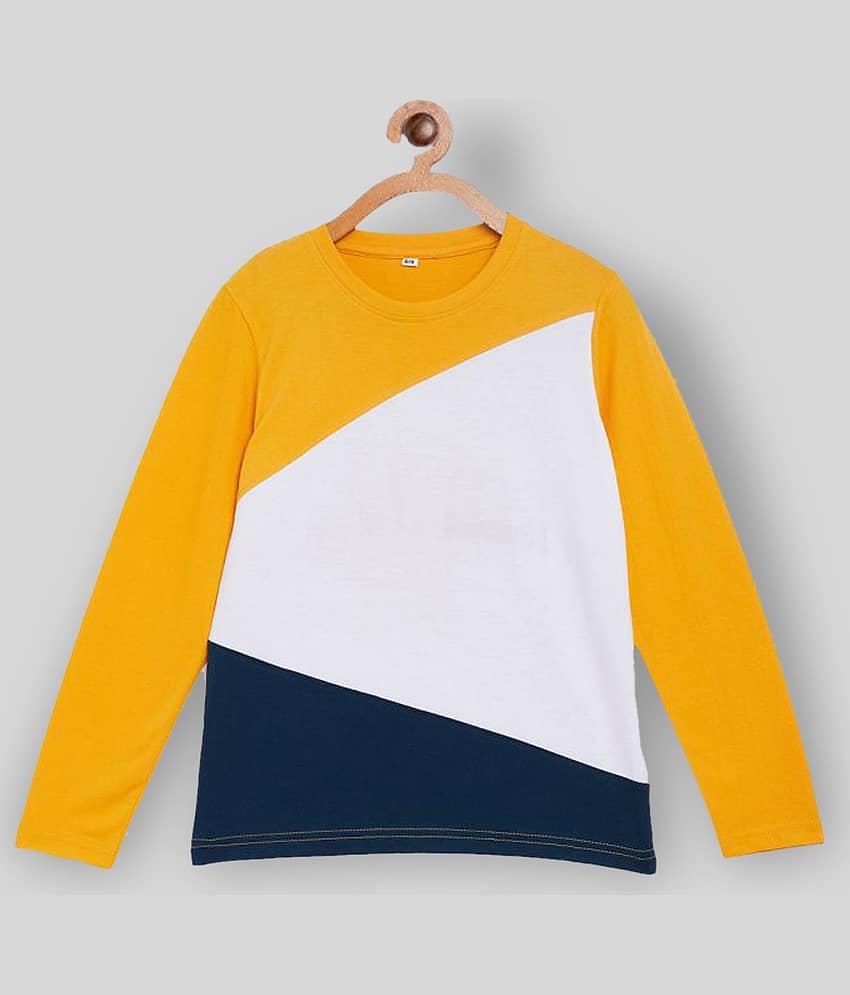 Lil'Clan by The Dry State Pack of 1 Boys Cotton T-Shirt ( Yellow )