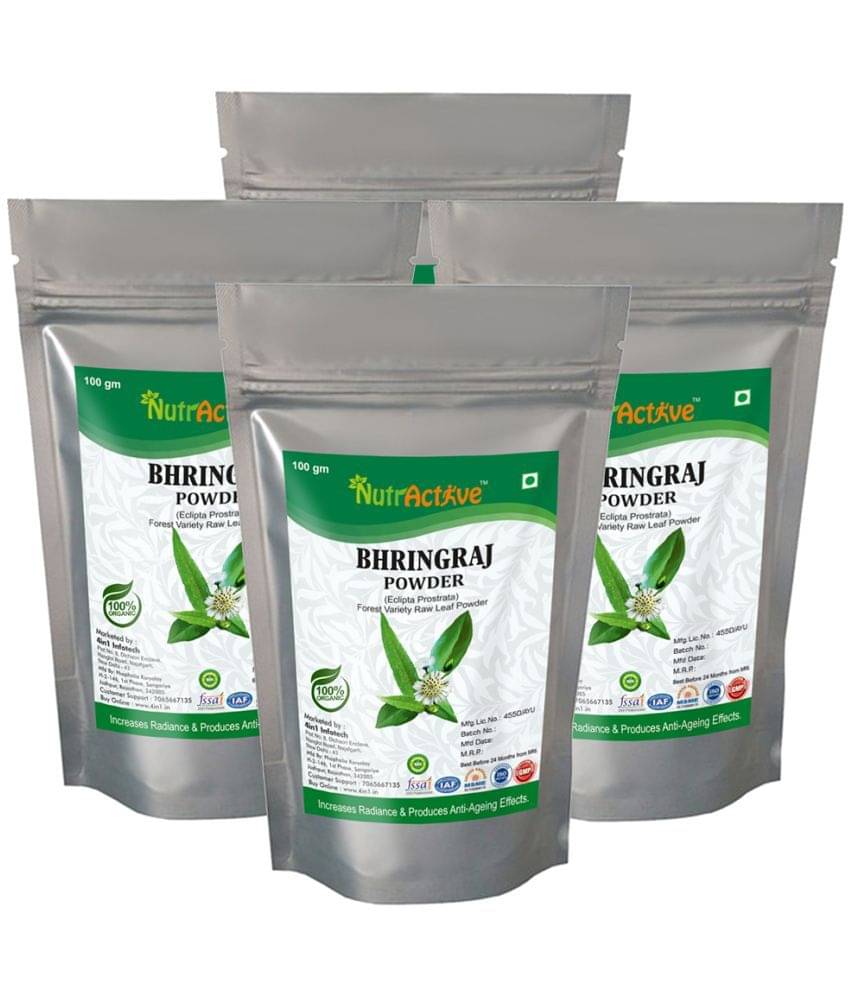     			Nutractive 100% Pure Bhringraj For Hair Growth Powder 400 Gm Pack of 4