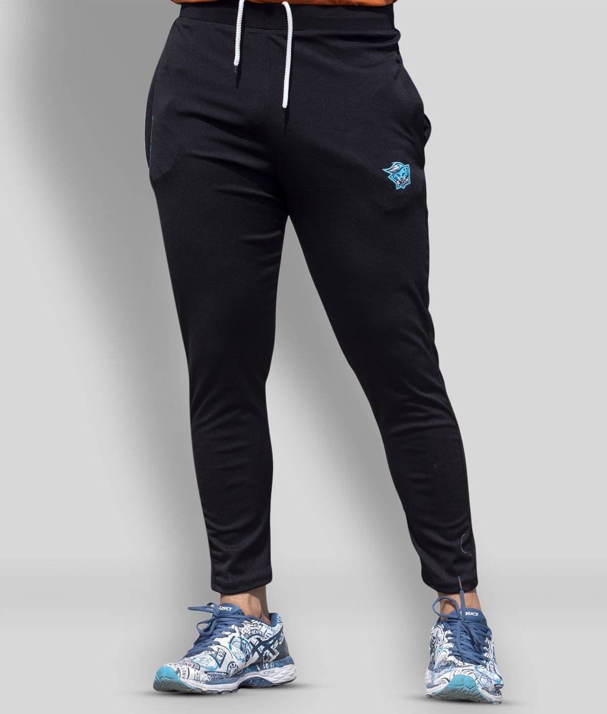     			BURNOUT SPORT - Black Polyester Men's Trackpants ( Pack of 1 )