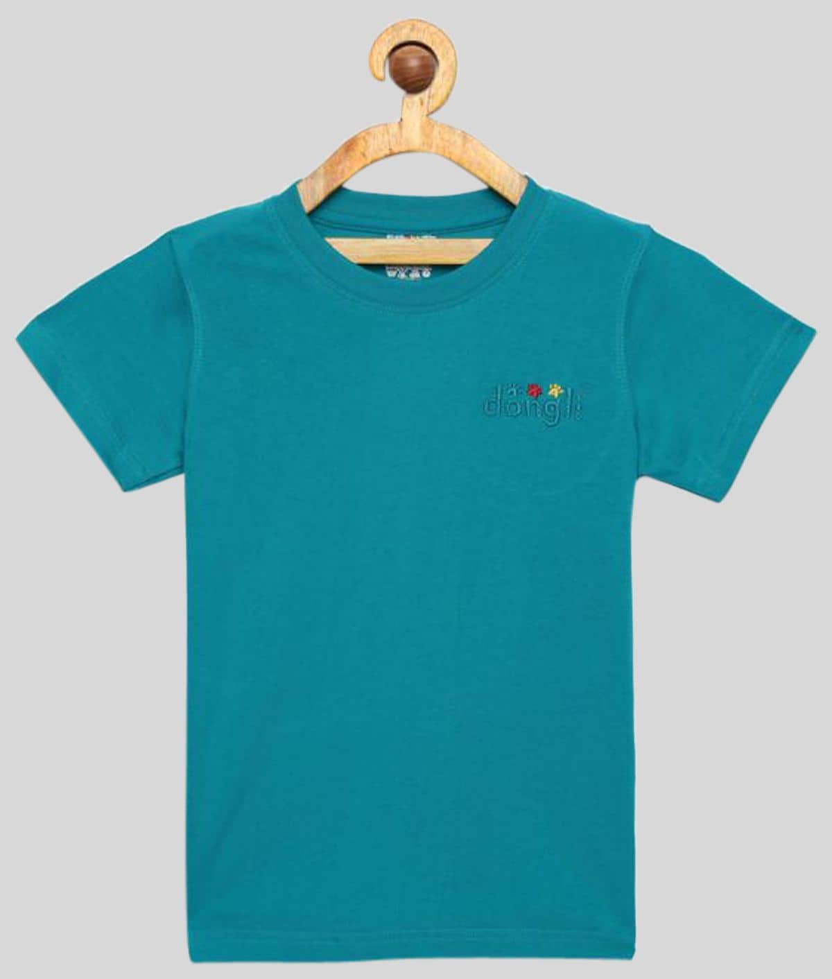 Dongli Pack of 1 Boys Cotton T-Shirt ( Multi Color )