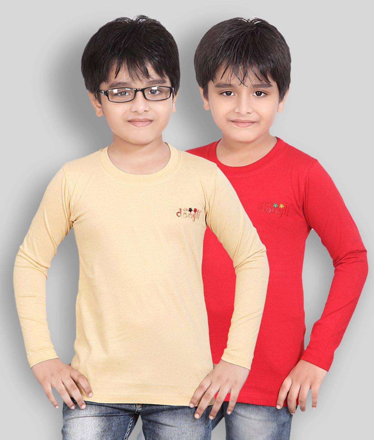     			Dongli Pack of 1 Boys Cotton Polo T-Shirt ( Multicolor )