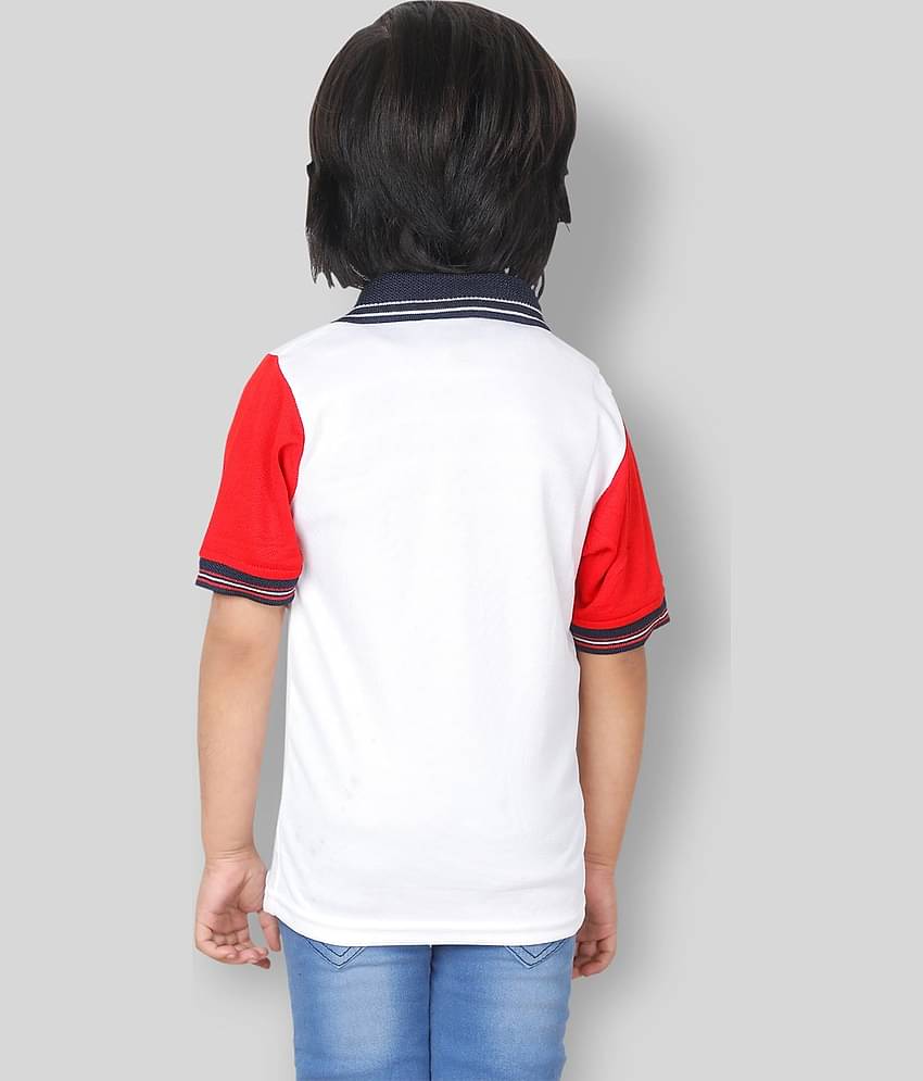 Fourfolds Pack of 3 Boys Cotton Blend T-Shirt ( White )