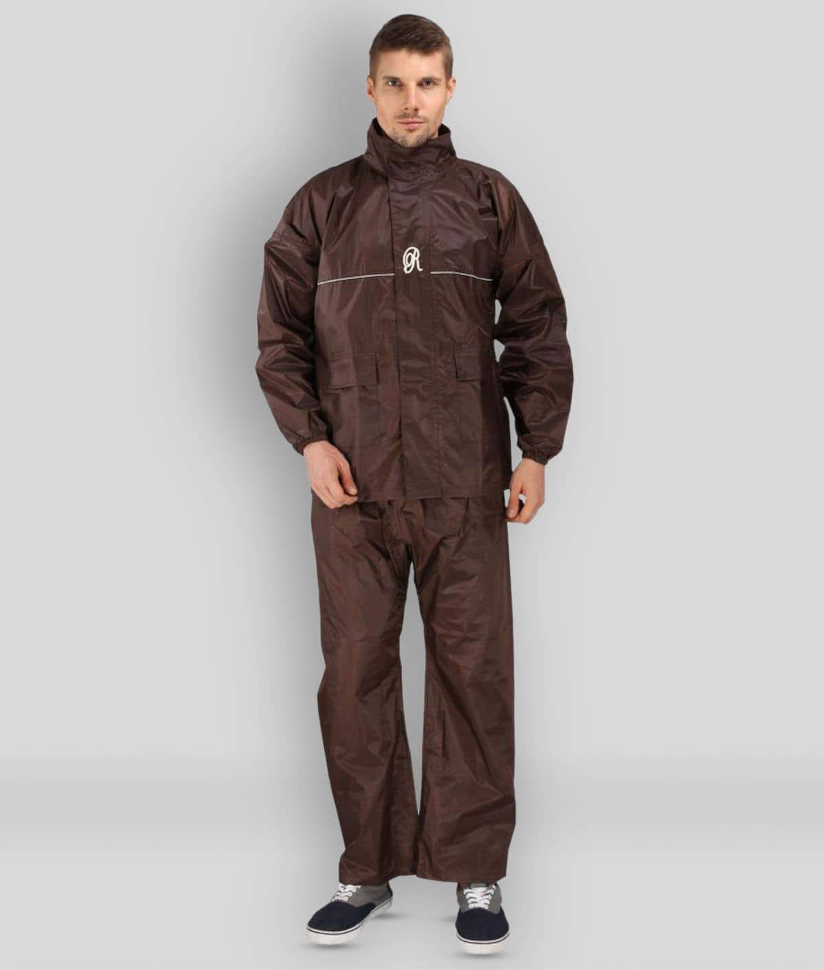 Goodluck Brown Rain Suit