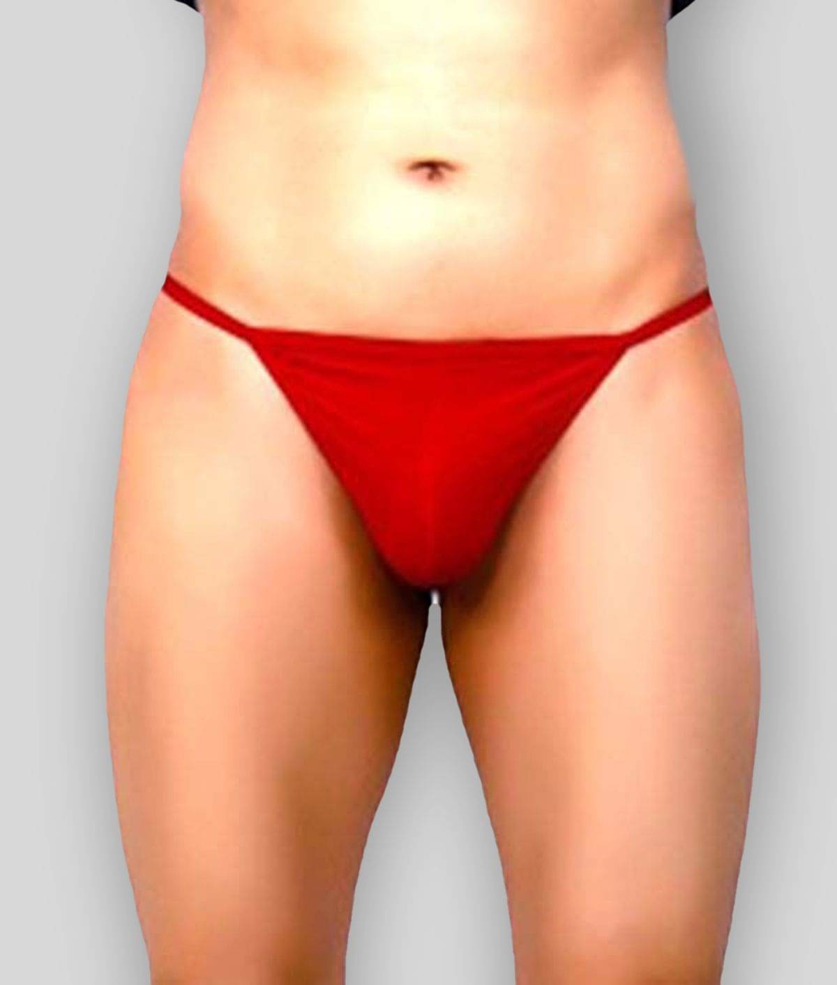 La Intimo Pack of 1 Polyester G-String For Men's ( Red ) La Intimo Pack of 1 Polyester G-String For Men's ( Red )