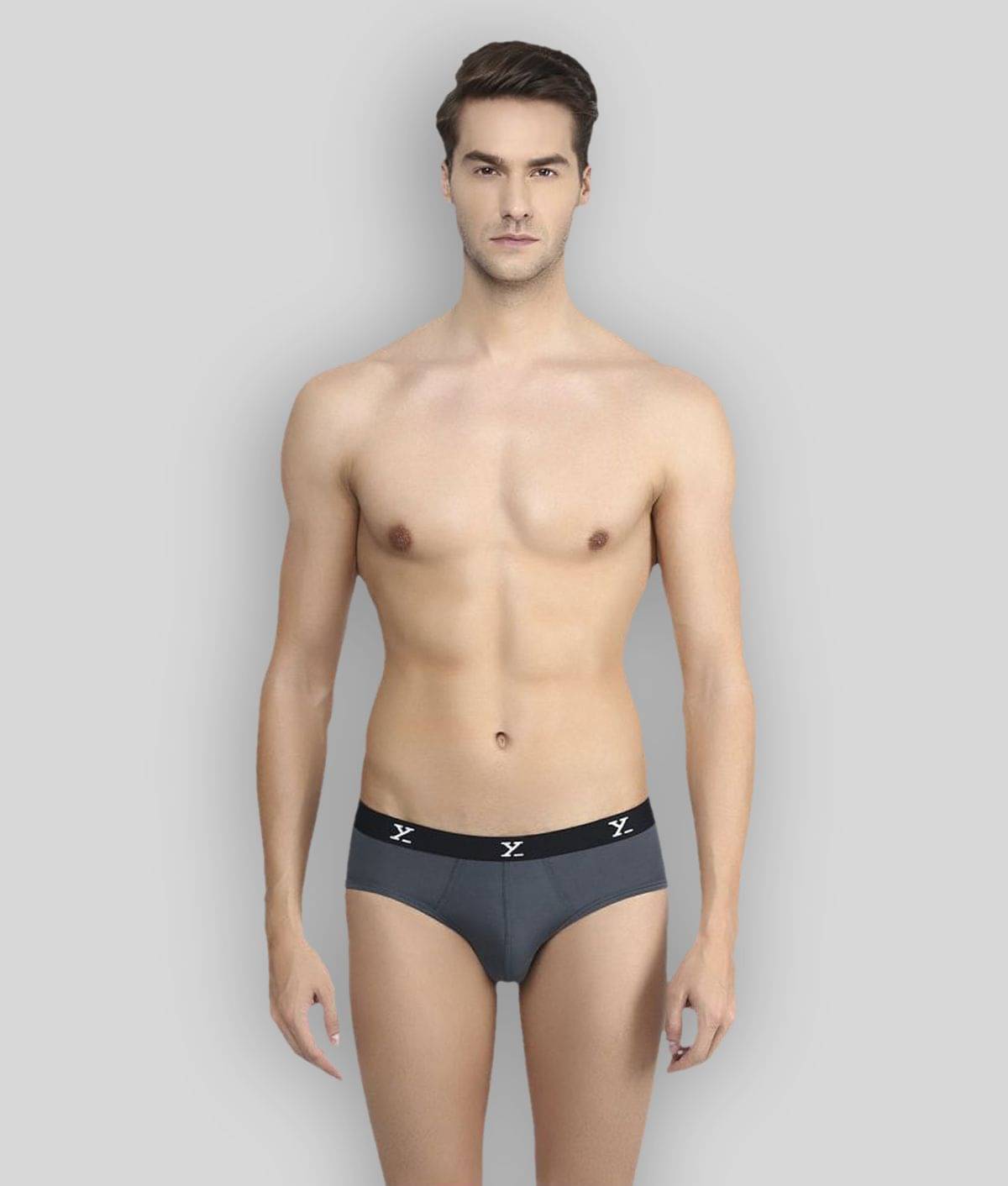     			XYXX Pack of 2 Modal Briefs For Men's ( Multicolor )