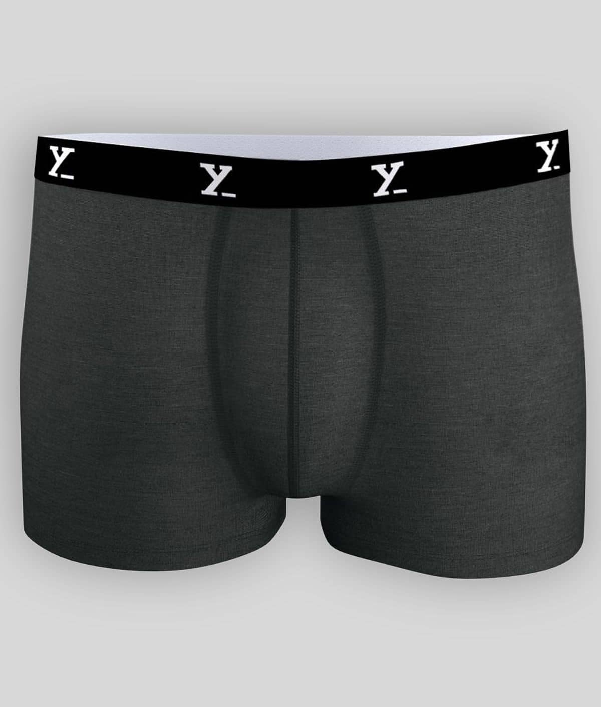 XYXX Pack of 1 Modal Trunks For Men's ( Grey Melange )