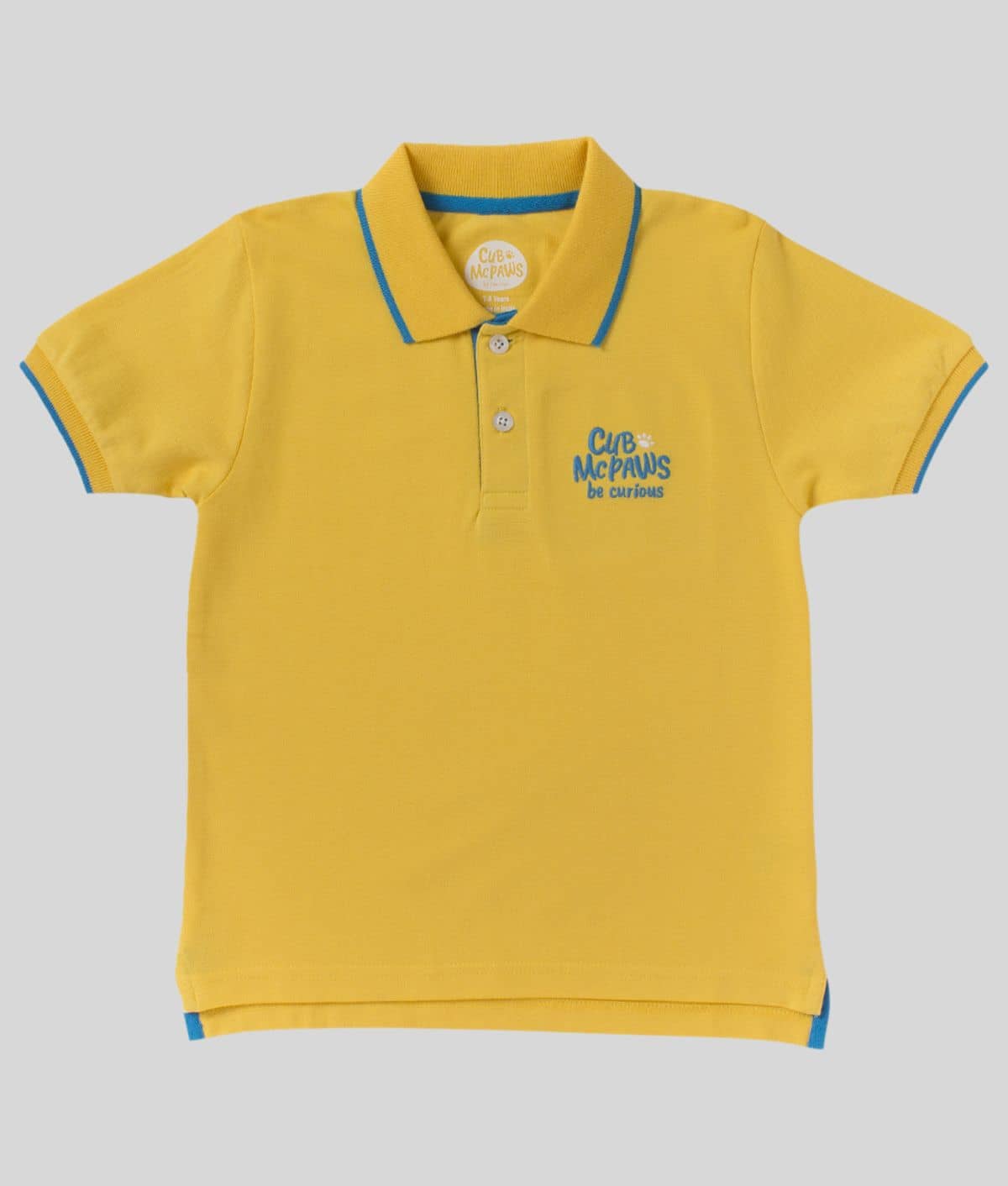 Cub Mcpaws Pack of 1 Boys Cotton T-Shirt ( Yellow )