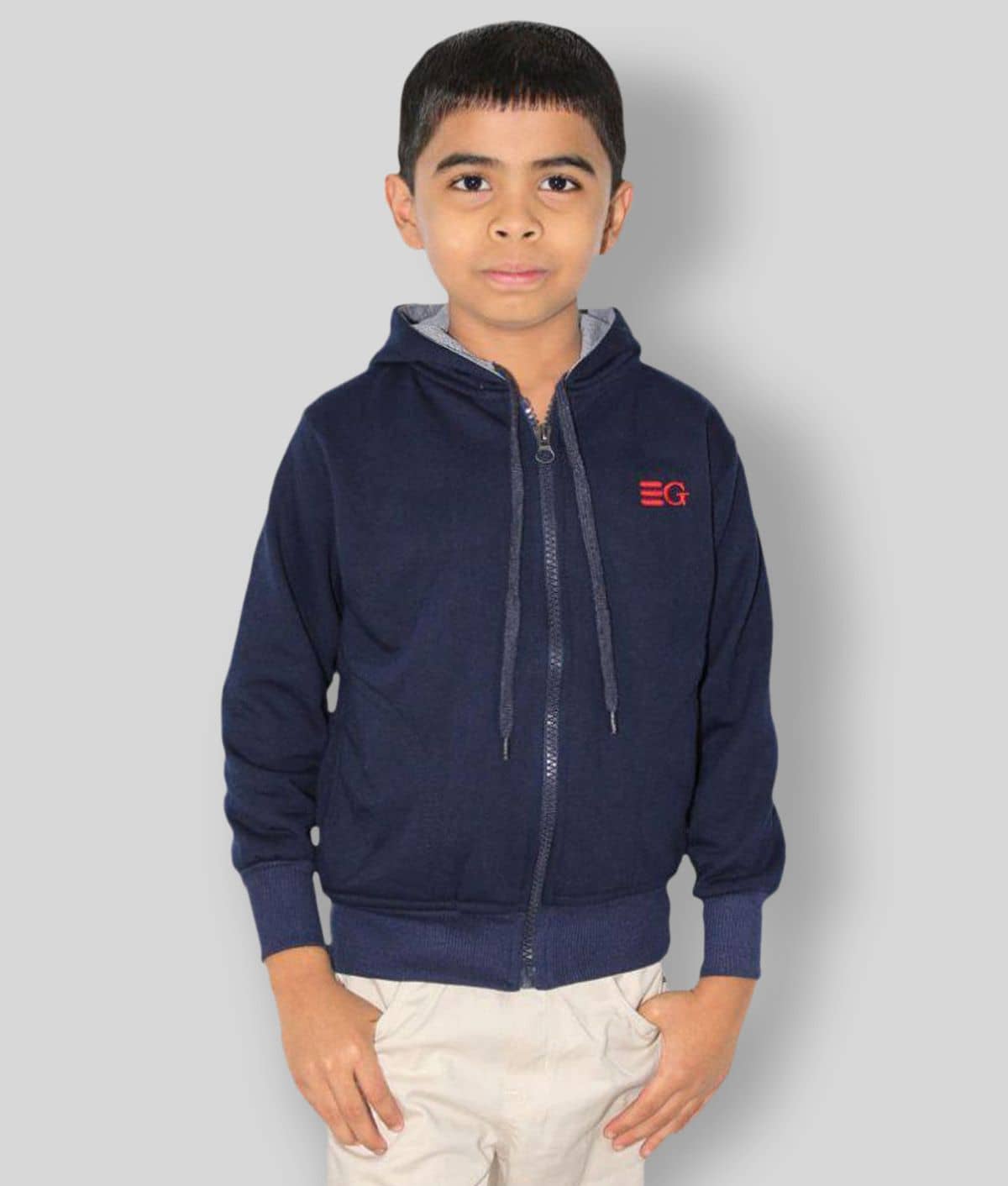 Goodluck Pack of 1 Boys Sweatshirt ( Blue )