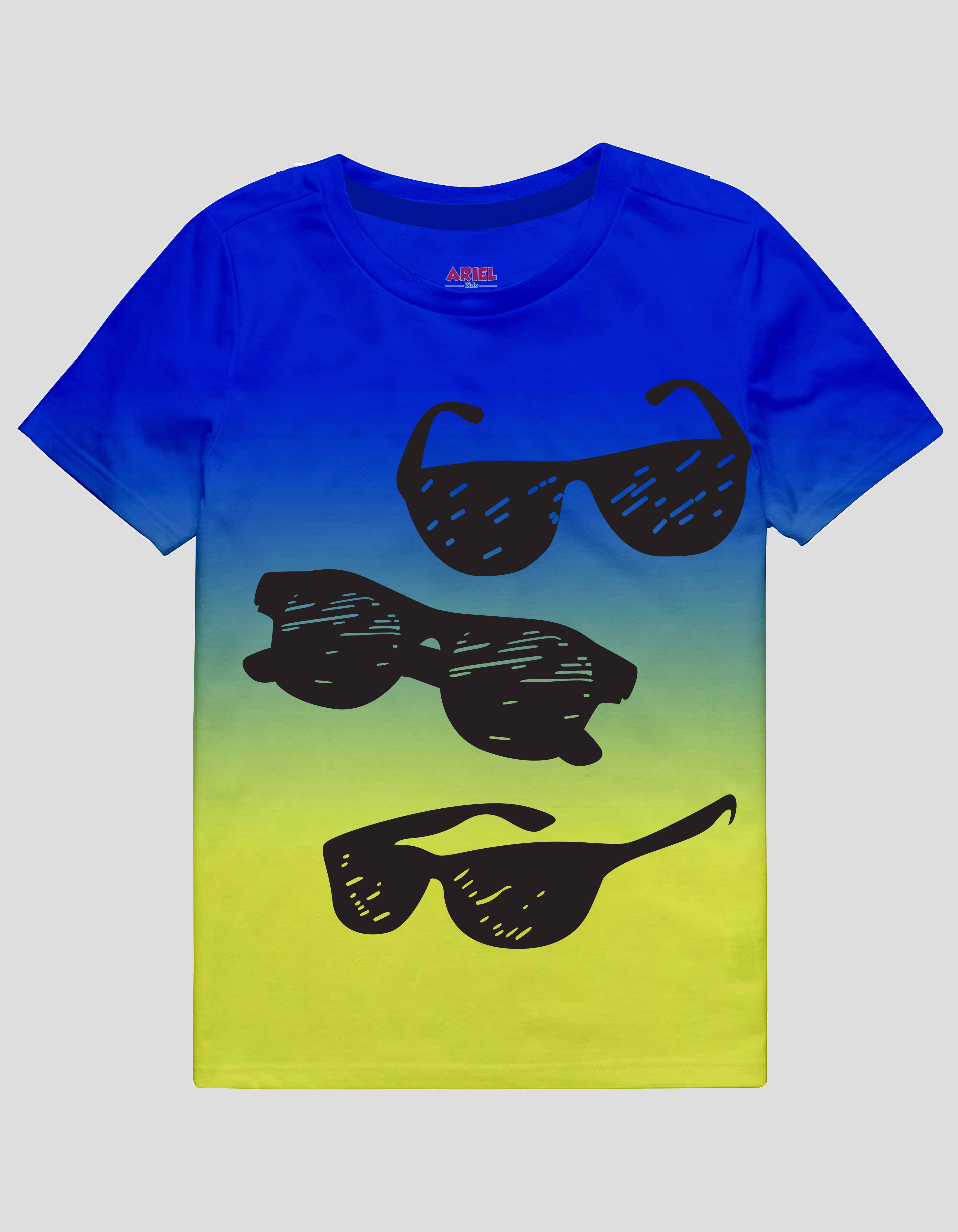     			Ariel Pack of 1 Boys Cotton T-Shirt ( Yellow )
