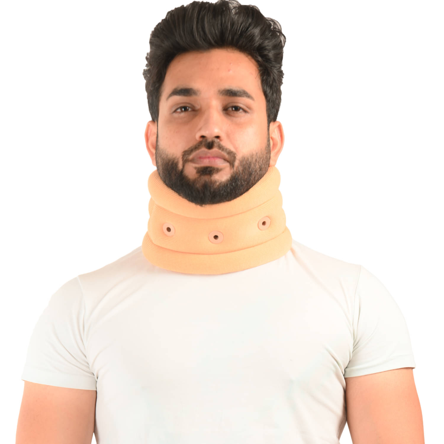     			K SQUARIANS Beige Cervical Supports L