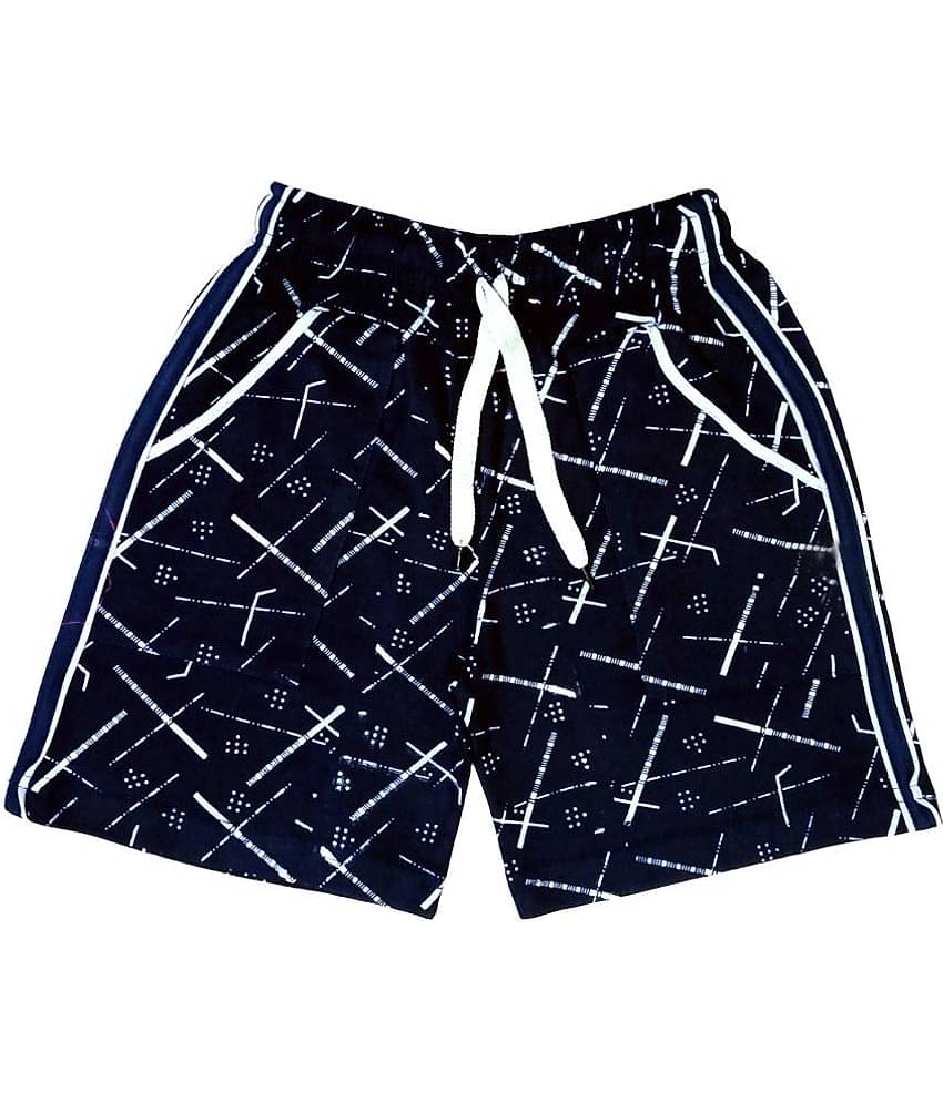 atlans Pack of 2 Cotton Blend Shorts For Boys ( Gray )