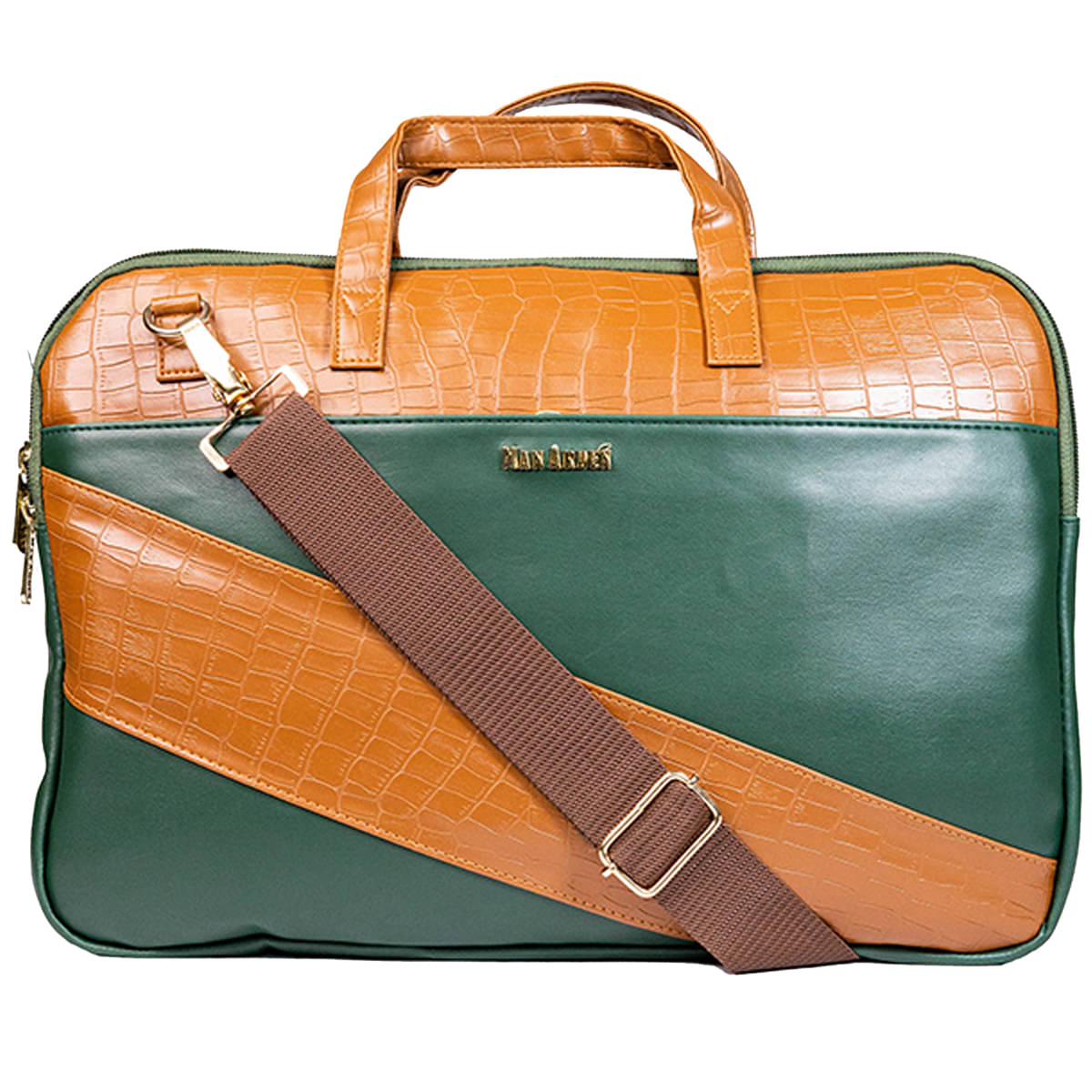     			Man Arden 14 Ltrs Green Laptop Bags