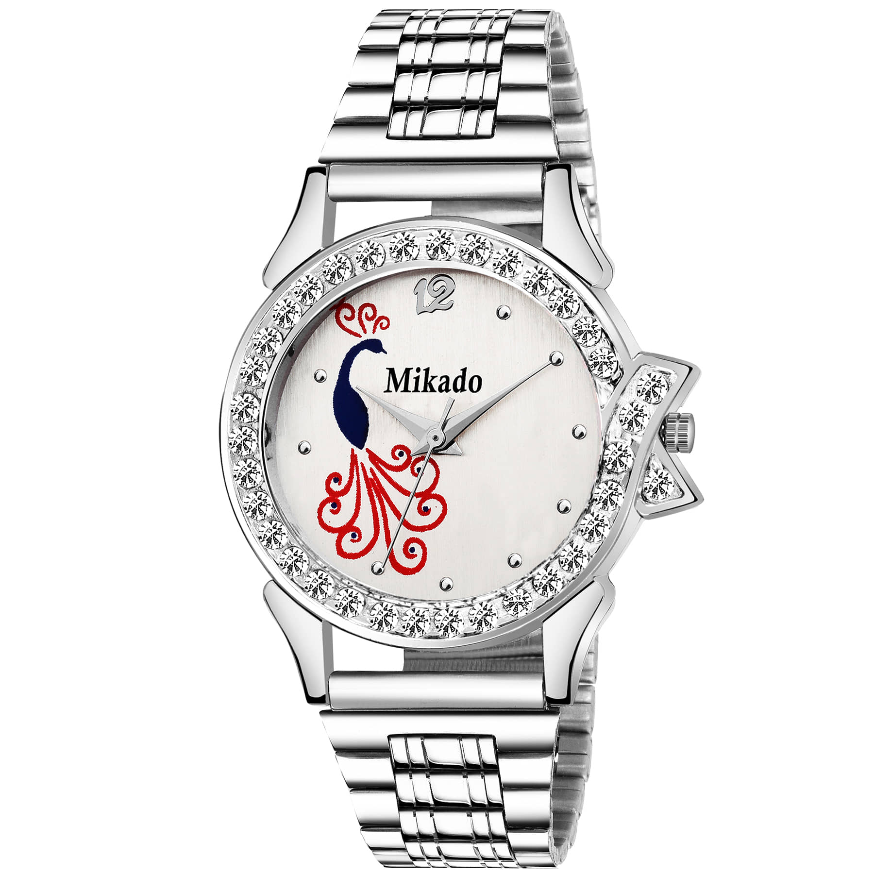 Mikado - Silver Stainless Steel Analog Womens Watch