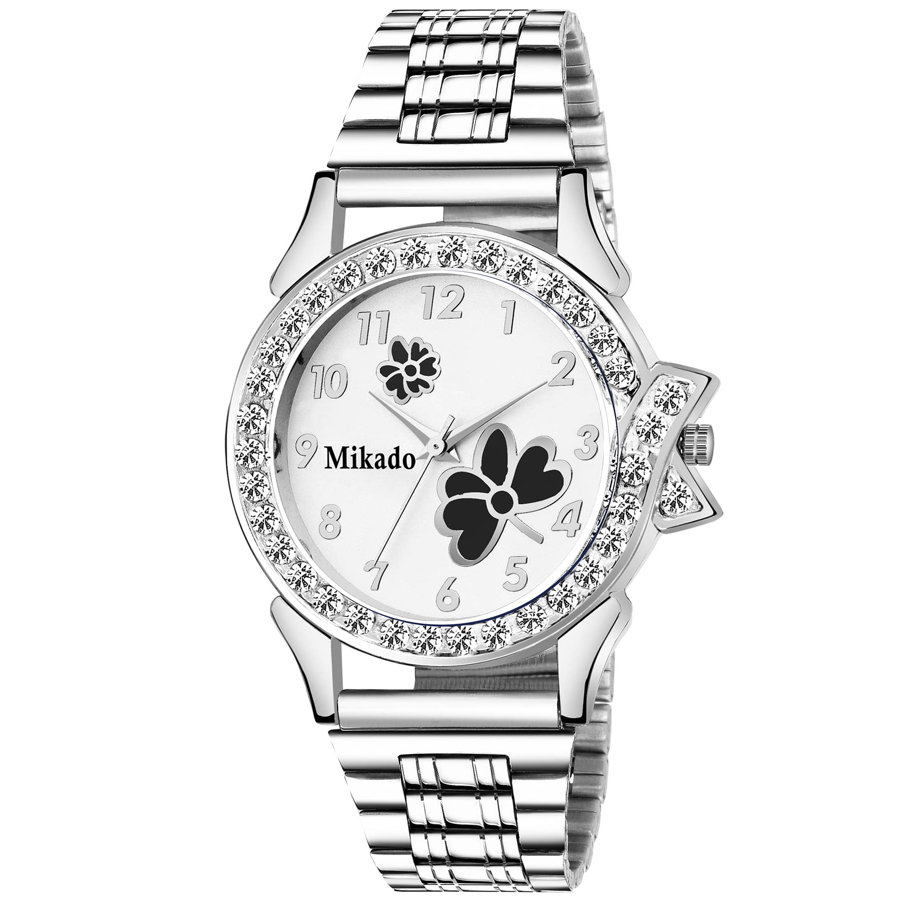    			Mikado - Silver Stainless Steel Analog Womens Watch