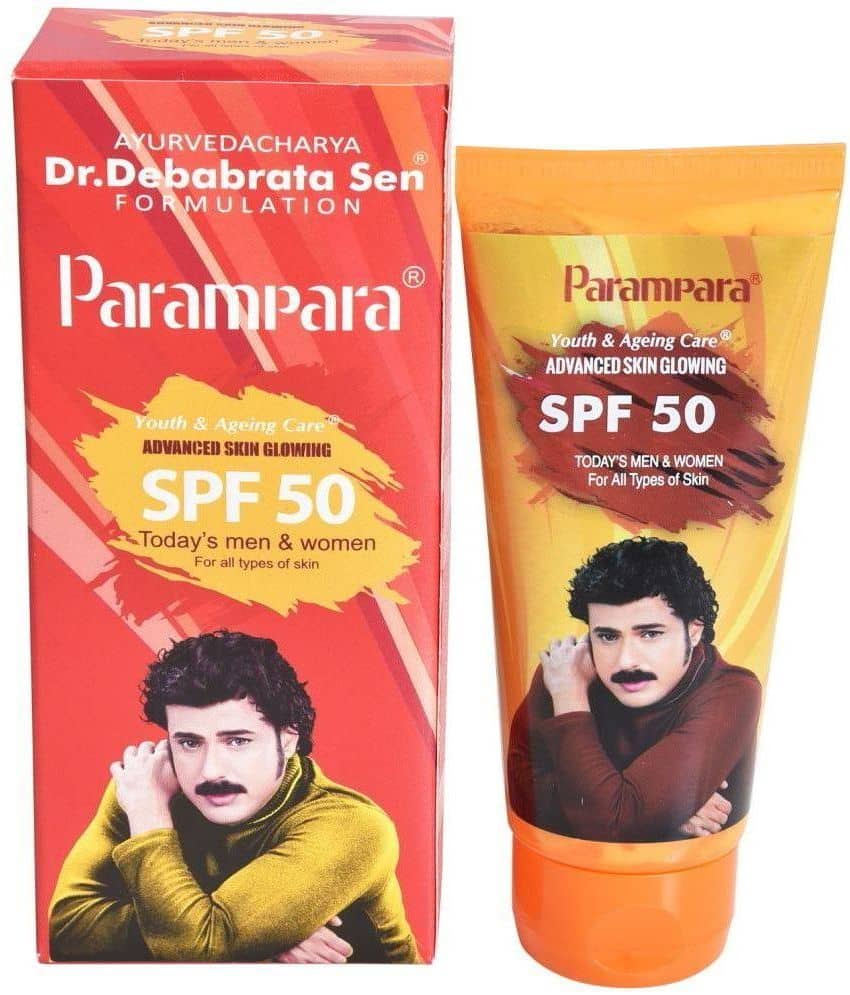 Parampara Ayurved - SPF 50 Sunscreen Cream For All Skin Type ( Pack of 1 )