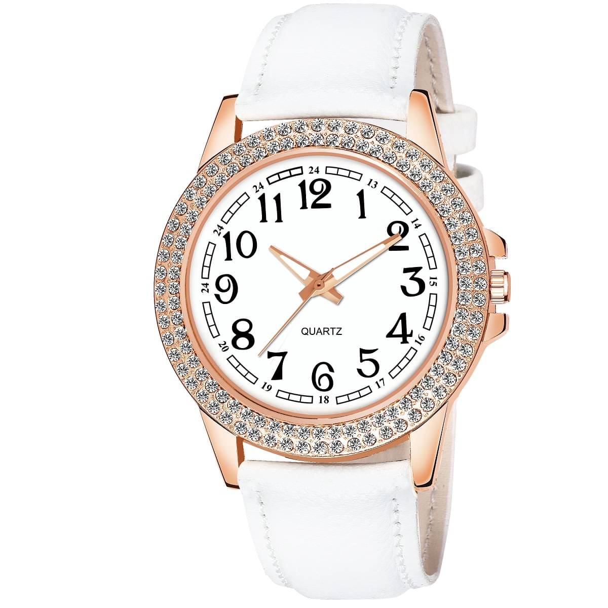    			DECLASSE - White Silicon Analog Womens Watch