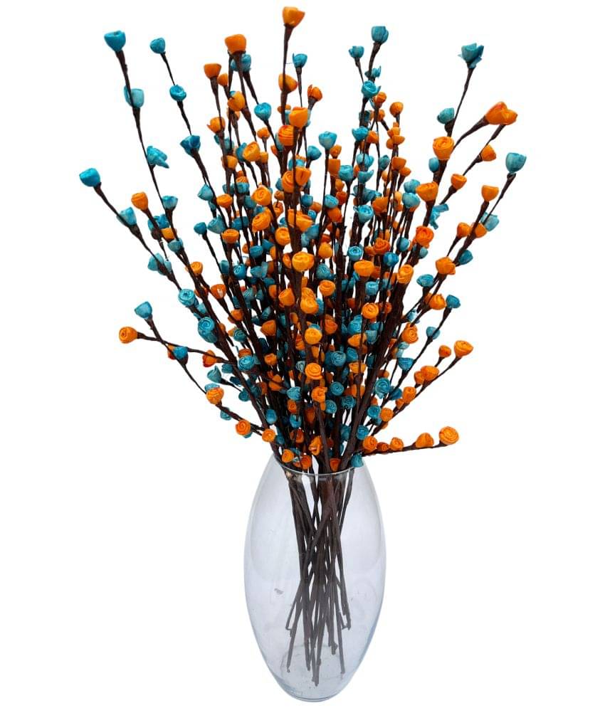     			Fab n Style - Multicolor Rose Artificial Flowers Bunch ( 15 Sticks )