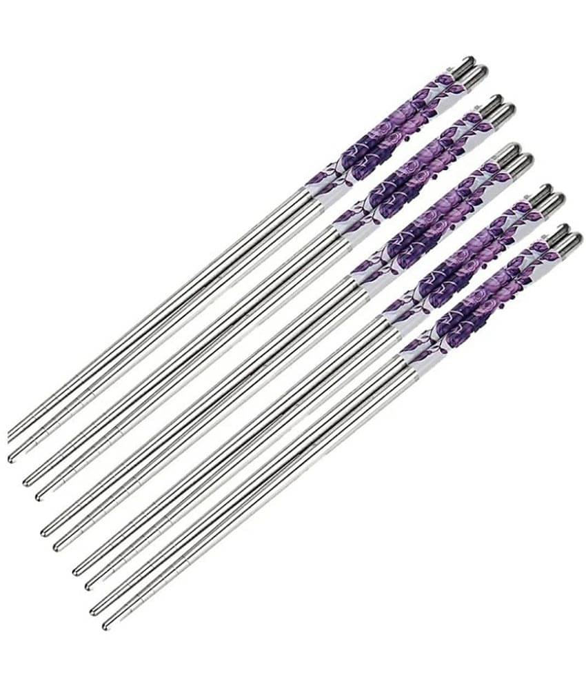     			GKBOSS - Aluminium Disposable Chop Sticks ( Pack of 10 )
