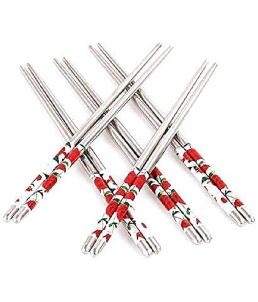     			GKBOSS - Aluminium Disposable Chop Sticks ( Pack of 10 )