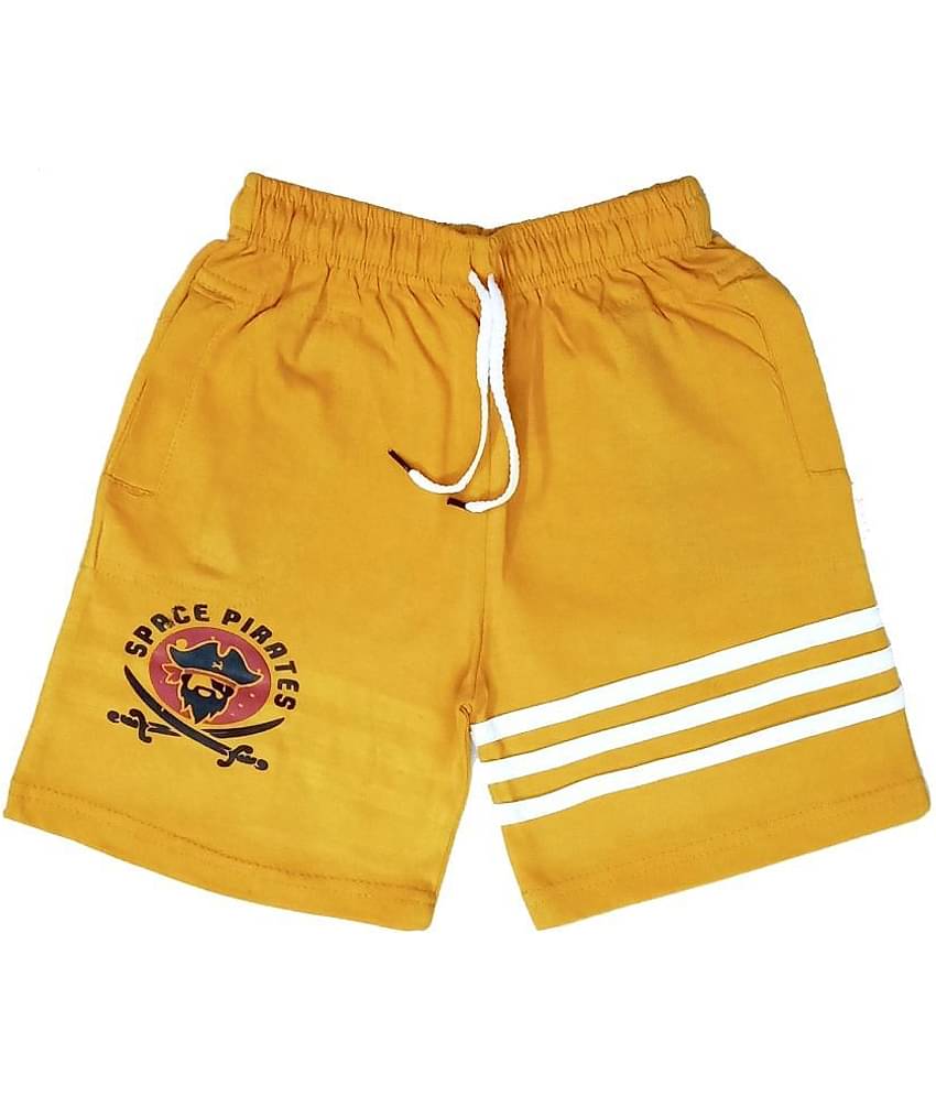 atlans Pack of 1 Cotton Blend Shorts For Boys ( Black )