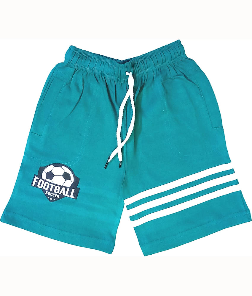 atlans Pack of 3 Cotton Blend Shorts For Boys ( Red )