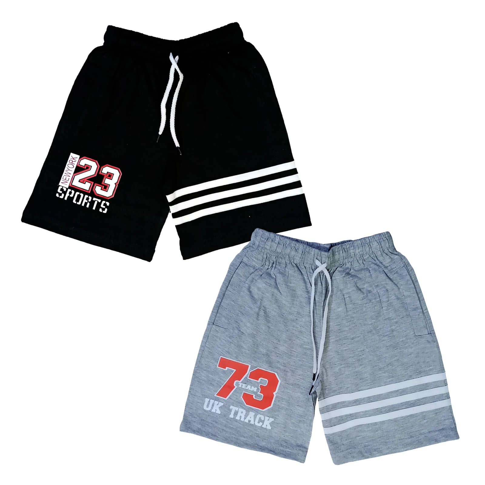 atlans Pack of 1 Cotton Blend Shorts For Boys ( Black ) - Shorts | Buy online on ZillyBuy