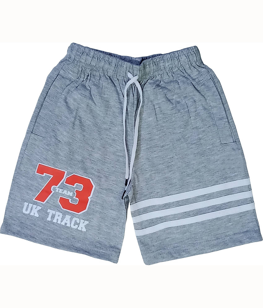 atlans Pack of 1 Cotton Blend Shorts For Boys ( Black )