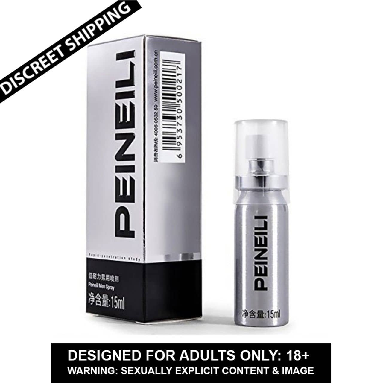 Naughty World Peineili Spray Keep Long Time Spray Extenal 15ML Men Delay Spray