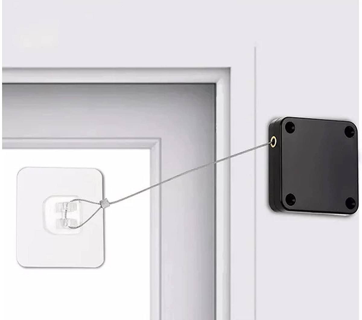 RAMDEV ENTERPRISE Automatic Closer Door for Bedroom/Room/Storm | Automatic Sensor Door Closer, Multifunctional Door Closer, Residential Commercial Auto Door Closer with Steel Drawstring Pack of 1(Automatic). RAMDEV ENTERPRISE Automatic Closer Door for Bedroom/Room/Storm | Automatic Sensor Door Closer, Multifunctional Door Closer, Residential Commercial Auto Door Closer with Steel Drawstring Pack of 1(Automatic).