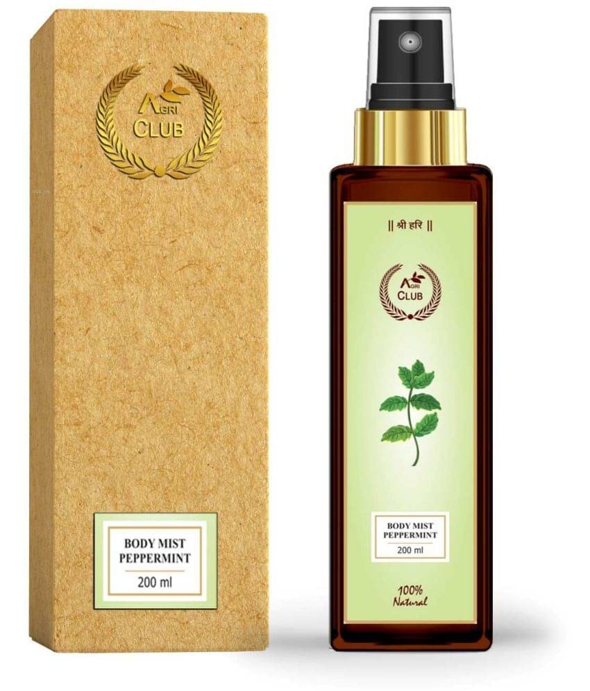 AGRI CLUB - Peppermint Body Mist For Men,Women 200 ml ( Pack of 1 ) AGRI CLUB - Peppermint Body Mist For Men,Women 200 ml ( Pack of 1 )