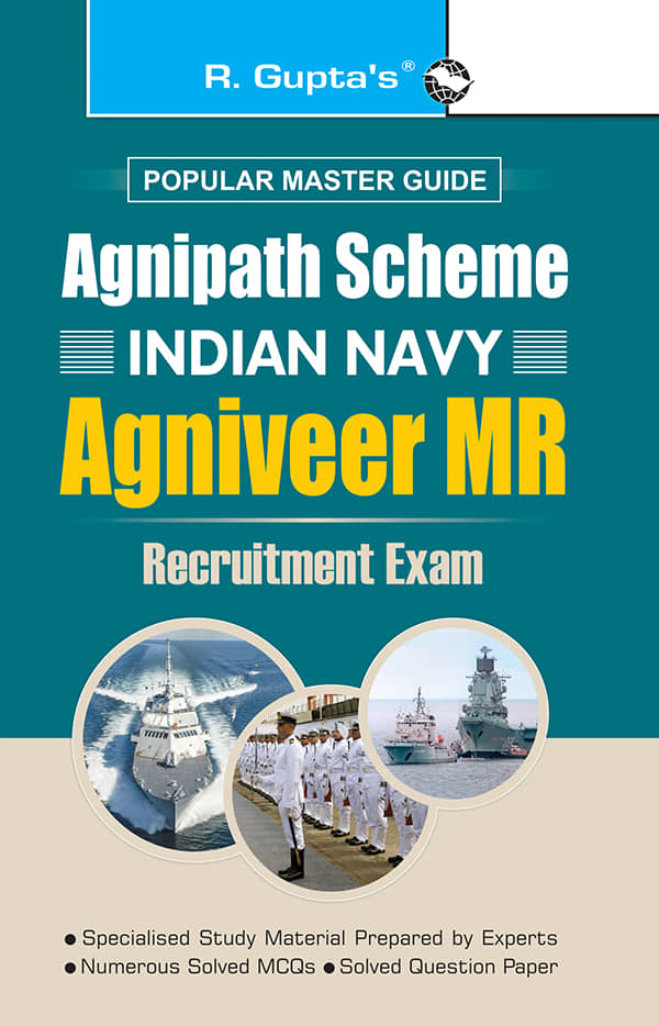Agnipath : AGNIVEER MR - Indian Navy Exam Guide - Stationery | Buy online on ZillyBuy