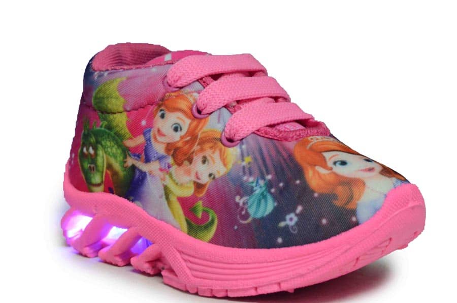 BUNNIES Baby Girls LED Leight Indian Walking Shoes (5 Years to 13 Years) - Casual Shoes | Buy online on ZillyBuy