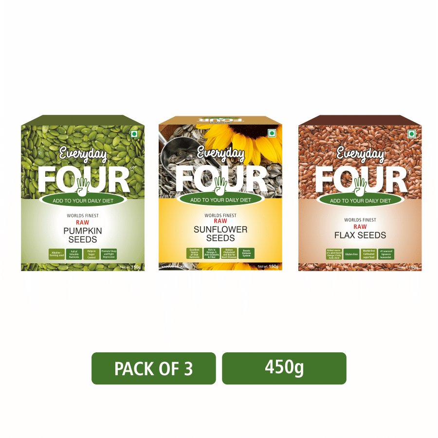     			Everyday Four - Mixed Seeds ( Pack of 3 )